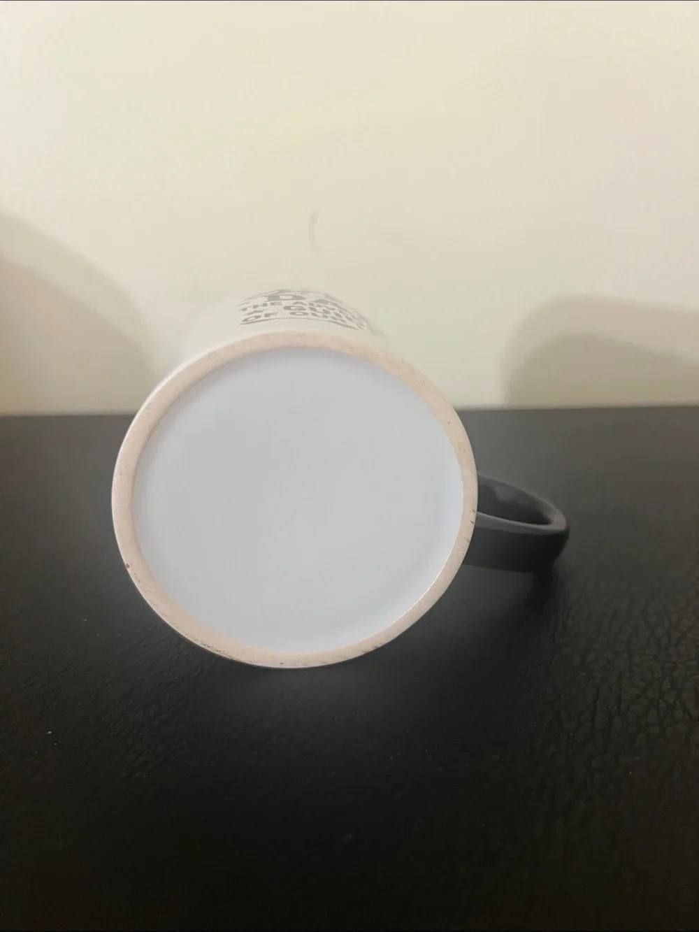 Dad The Adventure Guide of Our Lives White Ceramic Mug with Black Accents